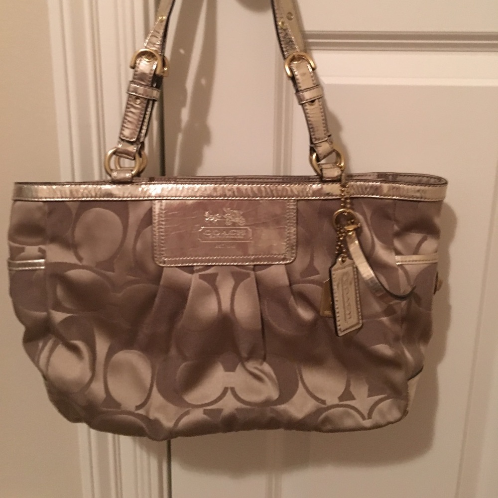 Authentic coach tote